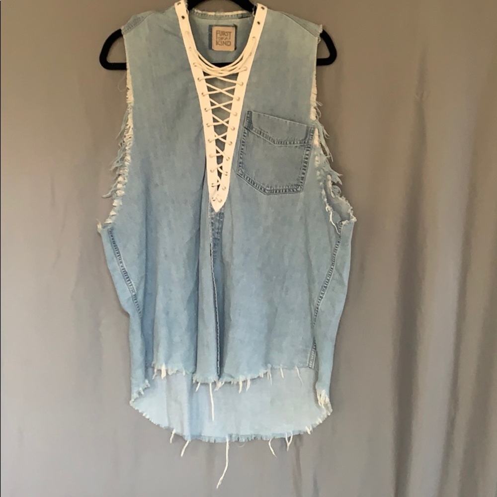 Lf denim dress/top